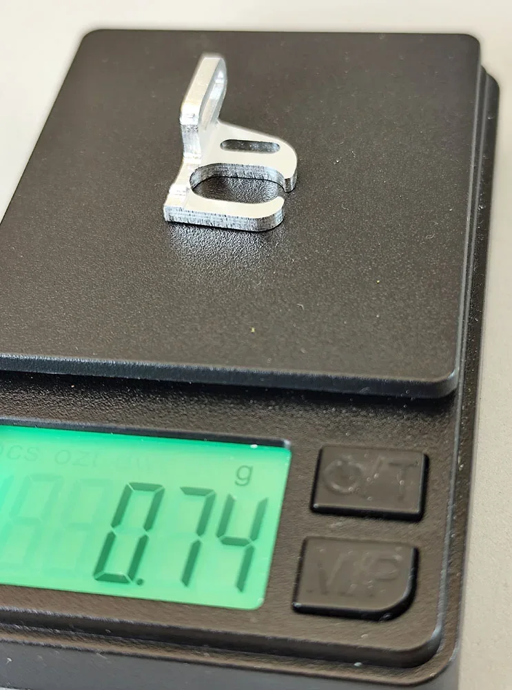 Motorhalter 13 D / Aluminium mit Gegenhalter (DMT)