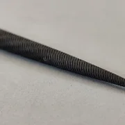 Rundfeile, handlich und klein, Länge ca. 122 mm, D 1,5-5 mm