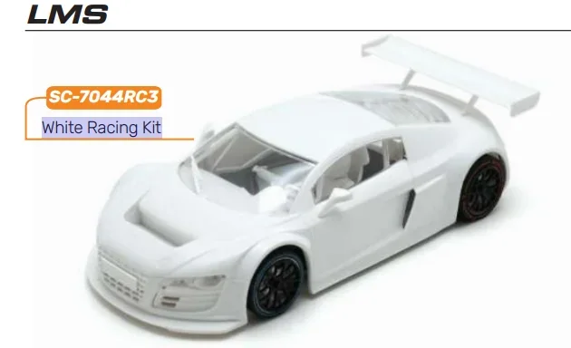 SCALEAUTO 1/24 - LMS Audi R8 - White Racing Kit - Vorschau - Reservierungspreis