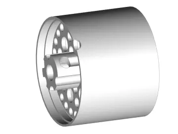 SCT-ALU-Felge (Light), VORNE B 10 mm, AD 14.0 bis 21.0 mm, Achse D 3.0mm, 7075 Alu, gehärtet, M3 Madenschraube, aussenliegende Achsnabe/Schraube
