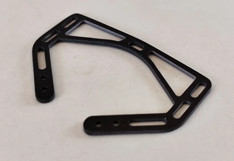 SCT-SF, CFK/GFK Frontbumper, Spoilerhalter, vorne, 1,0/1.5 mm