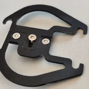 SCT-SF, GFK/CFK Wackler Set, 4 Teile, Wackler LI/RE, mittelteil, spez. Mutter, 1.0/1,5 mm