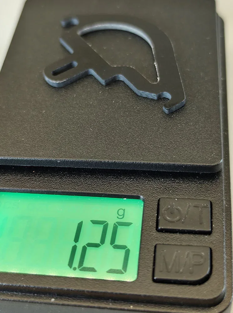 SCT-SF, GFK/CFK Wackler Set, 4 Teile, Wackler LI/RE, mittelteil, spez. Mutter, 1.0/1,5 mm