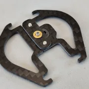 SCT-SF, GFK/CFK Wackler Set, 4 Teile, Wackler LI/RE, mittelteil, spez. Mutter, 1.0/1,5 mm