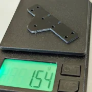 SCT-SF, GFK/CFK/ME, V2 Achs-Abstandshalter 8 Loch (länger), hinten, varibale Stärken und Materialien 0.01-2.0mm