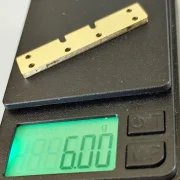 SCT-SF, GFK/CFK/ME, V1 Achs-Abstandshalter 8 Loch (schmal), hinten, varibale Stärken und Materialien 0.01-2.0mm