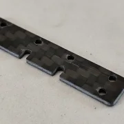 SCT-SF, GFK/CFK/ME, V1 Achs-Abstandshalter 8 Loch (schmal), hinten, varibale Stärken und Materialien 0.01-2.0mm