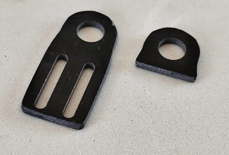 SCT-SF, GFK/CFK Leitkielhalter 5.00 f. 4,8er Leitkiele, 1.0/1.5 mm