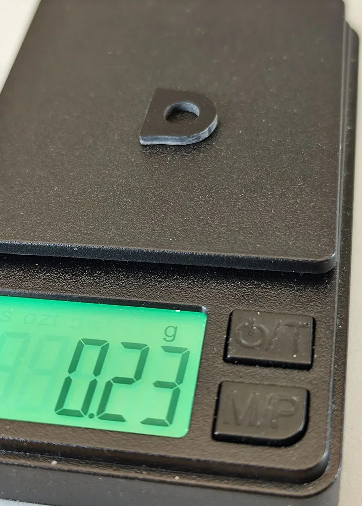 SCT-SF, GFK/CFK Leitkielhalter 5.00 f. 4,8er Leitkiele, 1.0/1.5 mm