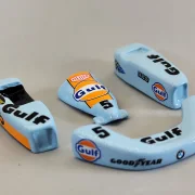 Lackierte Bauteile für den SLOT-GO-KART KIT V1
