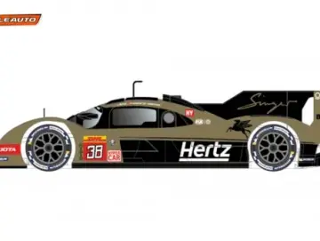 Scaleauto Slotcar 1:32 Analog SCALEAUTO 963 No. 38 — Rennversion, Kunststoff-Chassis