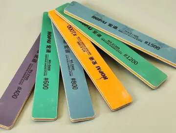 Schleifset 6 Stück von #400-1500, leicht flexibel, beidseitig