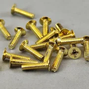 Senkkopfschraube, Kreuz, Messing, M2 von 5-10mm