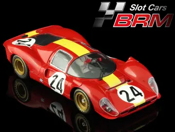 Slotcar 1:24 Analog BRM Ferrari 330P4 Le Mans No. 24 — Rennversion, Metall-Chassis