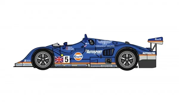 Slotcar 1:32 Analog REVOSLOT K8 No. 5 Type A — Rennversion, Metall-Chassis