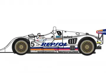 RevoSlot Slotcar 1:32 Analog REVOSLOT K8 No. 5 Type B — Rennversion, Metall-Chassis