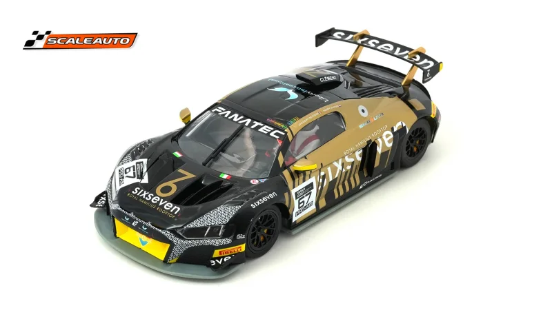 Slotcar 1:32 Analog SCALEAUTO LMS GT No. 67 — Kunststoff-Chassis