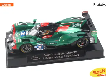 Slotcar 1:32 Analog Slot.it LMP-07 No. 38 — Rennversion, Kunststoff-Chassis