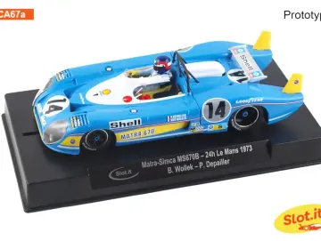 Slotcar 1:32 Analog Slot.it MS670B No. 14 — Rennversion, Kunststoff-Chassis