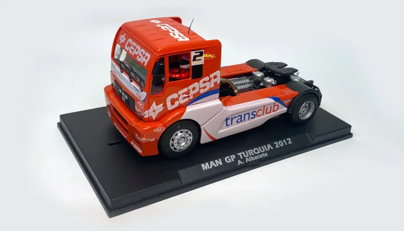 Slotcar 1:32 analog FLY MAN Renntruck Istanbul 2012 No. 2