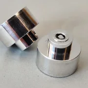 Slotcar Alu Topf-Felge, AD Ø 14,0, ID 13.1, B 7 mm, mit verl. Nabe