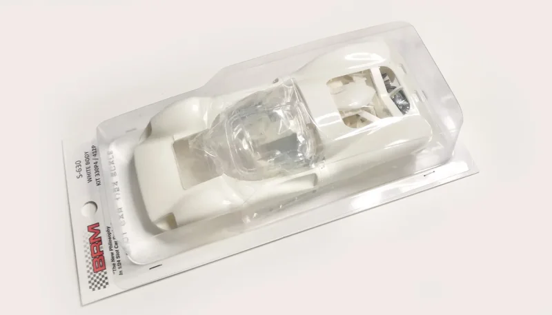 Slotcar-Karosseriebausatz Maßstab 1:24 BRM 330P4/412P - WHITE KIT ONLY