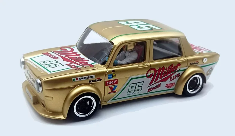 Slotcar Maßstab 1:24 analog TTS Simca No. 95 Edition in Rennversion mit Metall-Chassis