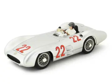 Slotcar Maßstab 1:32 analog TOP SLOT W196R No. 22 Edition in Resin-Collection-Ausführung mit Kunststoff-Chassis