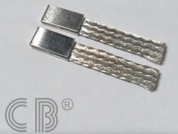 Standard KVS - SCB - Stromabnehmer/Schleifer, Kupfer versilbert, 4.9 mm breit, 0.60 mm dick,, 26-28 mm lang