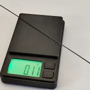Stangen AD 1 mm, GFK/Kunststoff in Schwarz, ca. 15 cm lang. Ideal geeignet für den Einsatz im Käfigbau, als Spoilerhalter, Motorgestänge und vieles mehr.