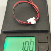 Stecker Kombi (1). Micro JST 1,25 / 2-polig, Kabel je 15cm lang, dünn für Beleuchtungskits