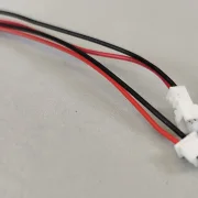 Stecker Kombi (1). Micro JST 1,25 / 2-polig, Kabel je 15cm lang, dünn für Beleuchtungskits