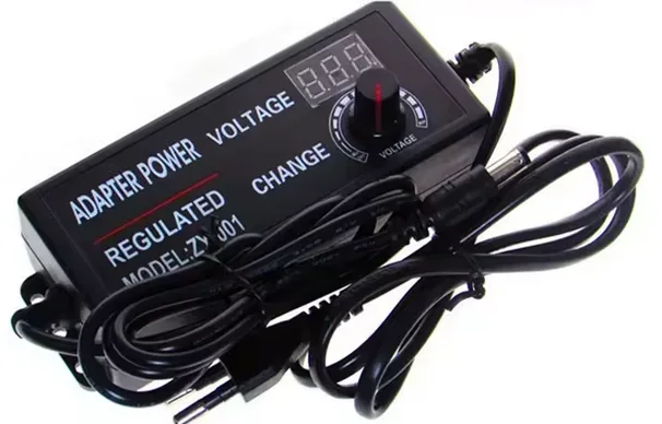 Steckernetzteil, regelbar, 3V-12V 5A Display