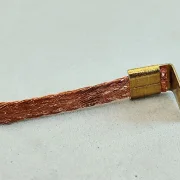 Stromabnehmer (1) QRC-Short 4,0x0,8mm Kupfer soft m.Schnellmontageclips