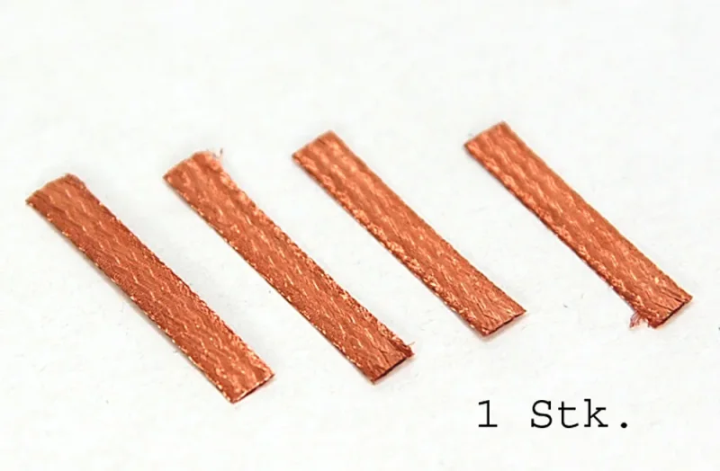 Stromabnehmer BRM Racing 3,5x0,4mm (Kupfer) 22mmlang, 1:24 BRM