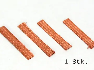 Stromabnehmer BRM Racing 3,5x0,4mm (Kupfer) 22mmlang, 1:24 BRM