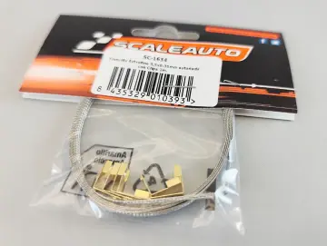 Stromabnehmer-Bausatz! 3,0x0,35mm Kupfer supersoft plated m. 6x Schnellmontageclips f. Leitkiele