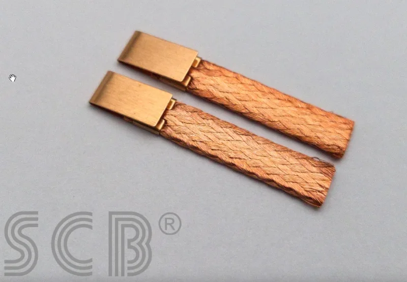 Super Big - SCB - Stromabnehmer/Schleifer, Kupfer  5,4mm breit, 0.85 mm dick,, 30mm lang