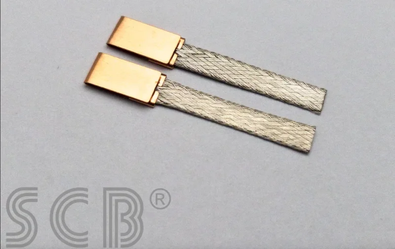 Super Down KV - SCB - Stromabnehmer/Schleifer, Kupfer verzinnt 3.80 mm breit, 0.30 mm dick,, 26 mm lang