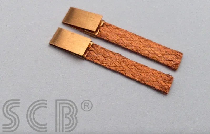Super Thin - SCB - Stromabnehmer/Schleifer, Kupfer  4.6 mm breit, 0.50 mm dick,, 26-30 mm lang