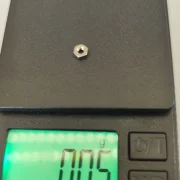 TITAN (GR2) - M2 Mutter (1) - SW 4, Höhe 1,4mm