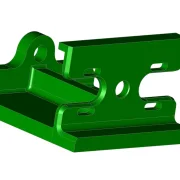 Passives Motor-Einlaufgerät f. 13D Motoren - 3D Druck, Farbe grau oder schwarz je nach Verfügbarkeit