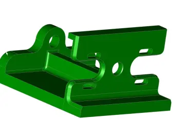 Passives Motor-Einlaufgerät f. 13D Motoren - 3D Druck, Farbe grau oder schwarz je nach Verfügbarkeit
