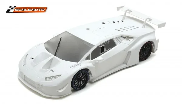 WHITE KIT / Scaleauto Slotcar 1:24 Analog Bausatz SCALEAUTO LBH Evo White Kit, WettbewerbsveScaleauto Slotcar 1:24 Analog Bausatz SCALEAUTO LBH Evo White Kit, Wettbewerbsversion, Metall-Chassisrsion, Metall-Chassis