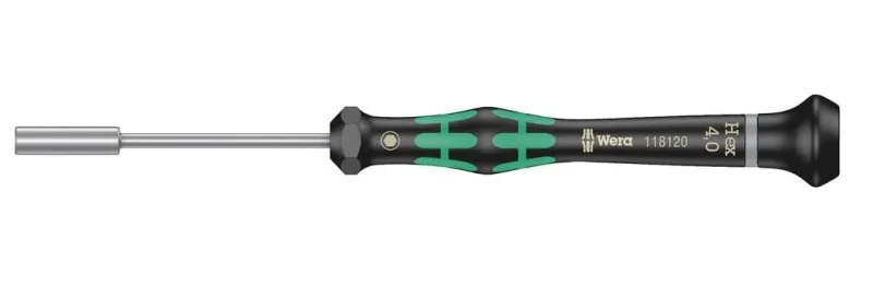 Wera 4.0 mm x 60 mm, Elektroniker-Steckschlüssel, 05118120001