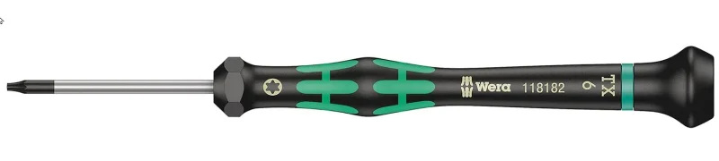 Wera TX 6 x 40 mm. Elektroniker-Torx HF-Schraubendreher mit Haltefunktion, 05118182001