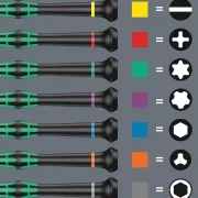 Wera TX 6 x 40 mm. Elektroniker-Torx HF-Schraubendreher mit Haltefunktion, 05118182001