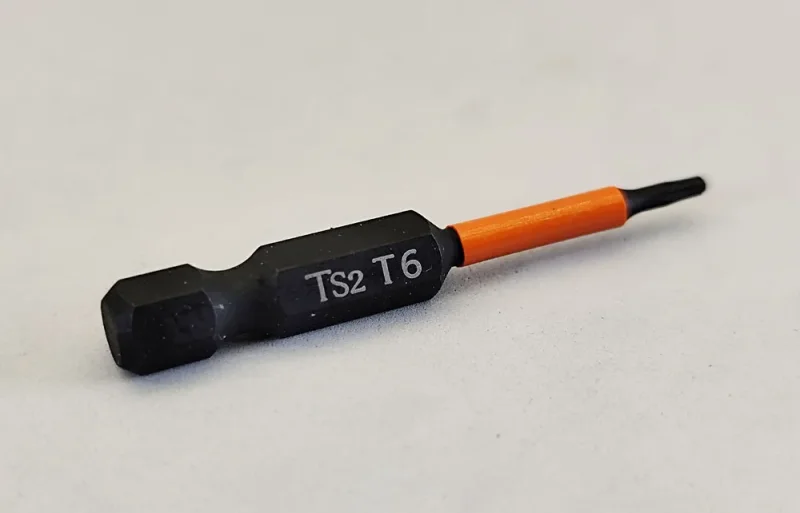 BIT TX 6 x 25 mm. BIT-Torx HF Einsatz, mag.
