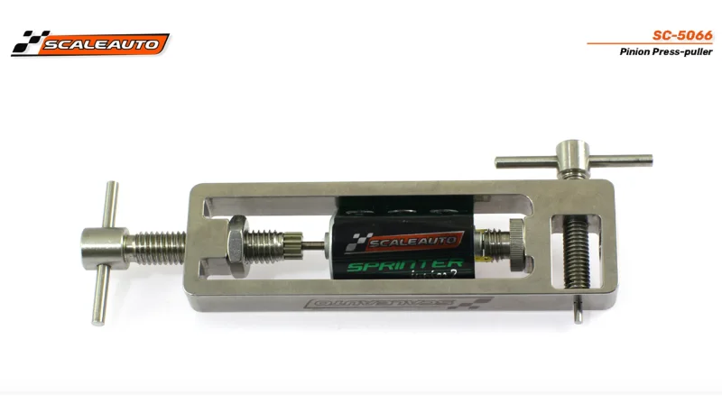 Werkzeug SCALEAUTO Motorritzelabzieher- und Aufpresser (Stahlausführung) als Universal-Combi-Set