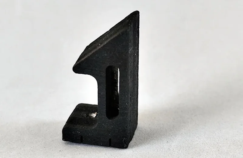 Windschild Halter, Holz schwarz, f. SLOT-GO-KART by SCT